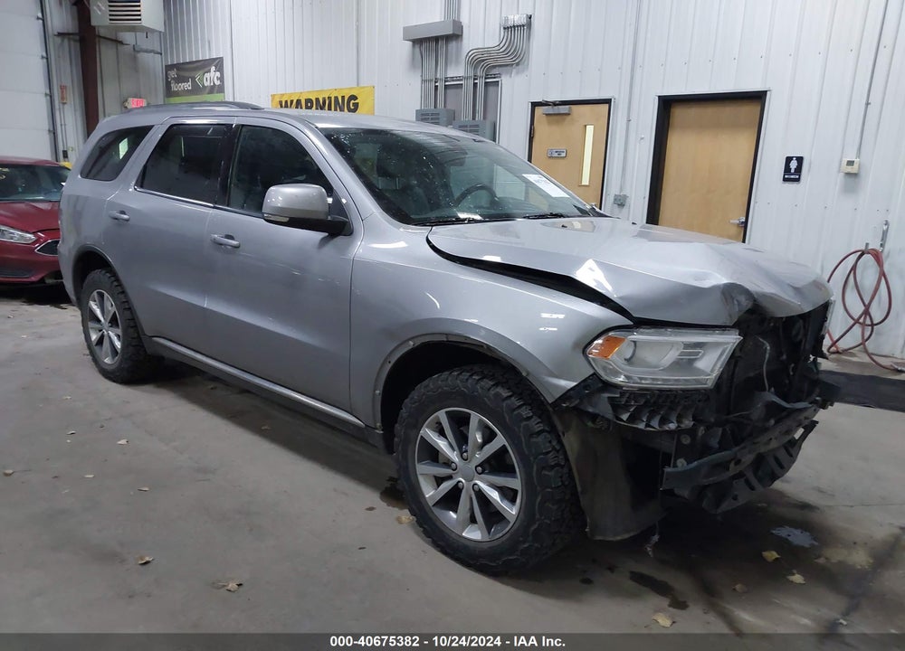 2016 DODGE DURANGO LIMITED VIN: 1C4RDJDG4GC308810