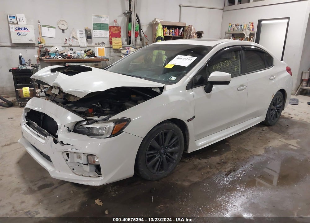 2015 SUBARU WRX LIMITED VIN: JF1VA1G63F9807657