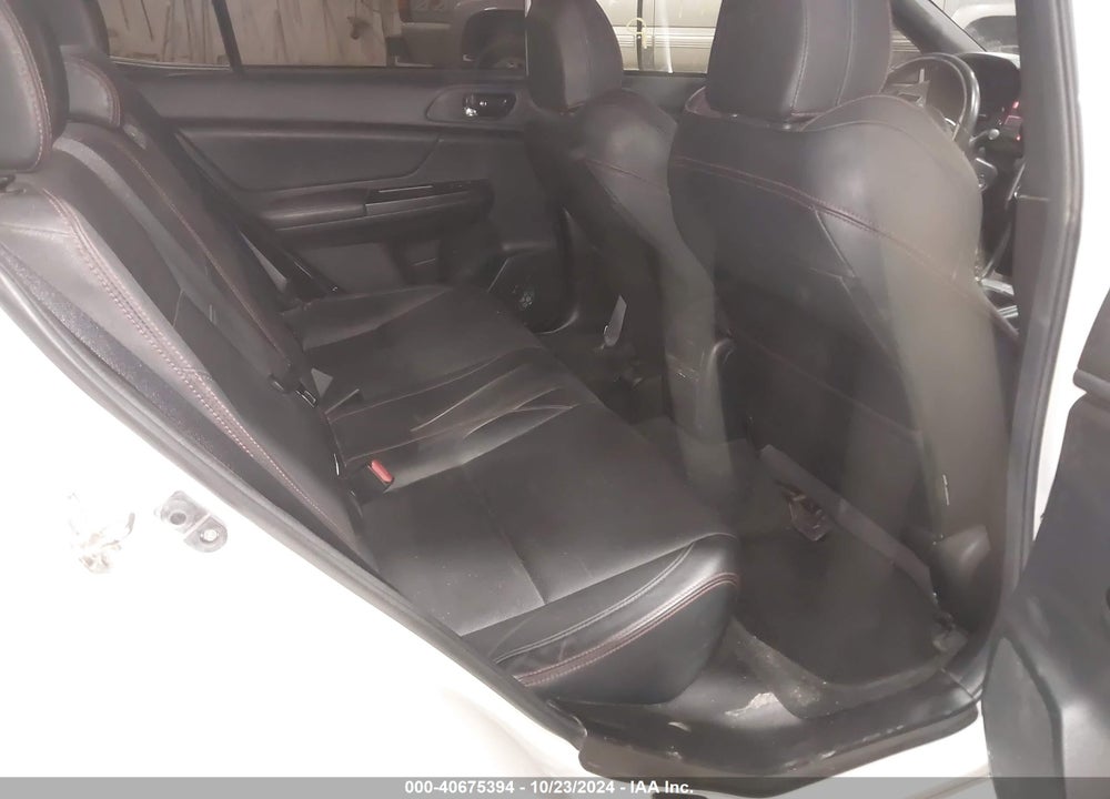 2015 SUBARU WRX LIMITED VIN: JF1VA1G63F9807657