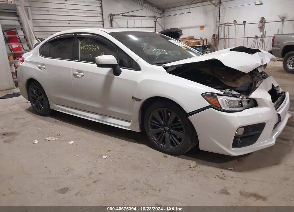 2015 SUBARU WRX LIMITED VIN: JF1VA1G63F9807657