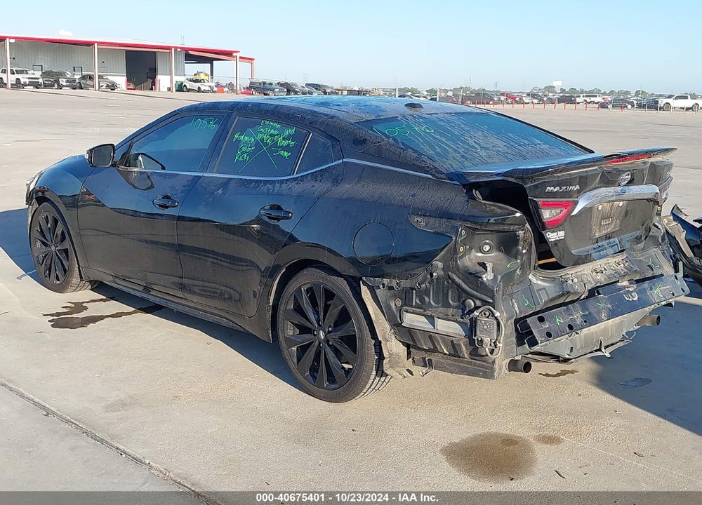 2020 NISSAN MAXIMA SR XTRONIC CVT VIN: 1N4AA6EV6LC376221