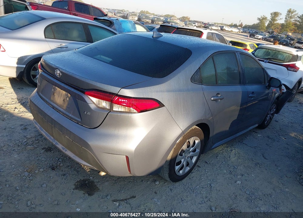 2022 TOYOTA COROLLA LE VIN: 5YFEPMAE4NP296396