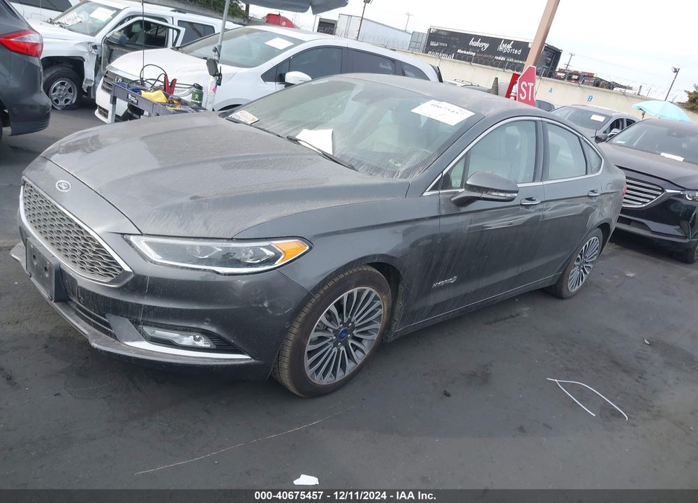 2017 FORD FUSION HYBRID PLATINUM VIN: 3FA6P0RU5HR306155