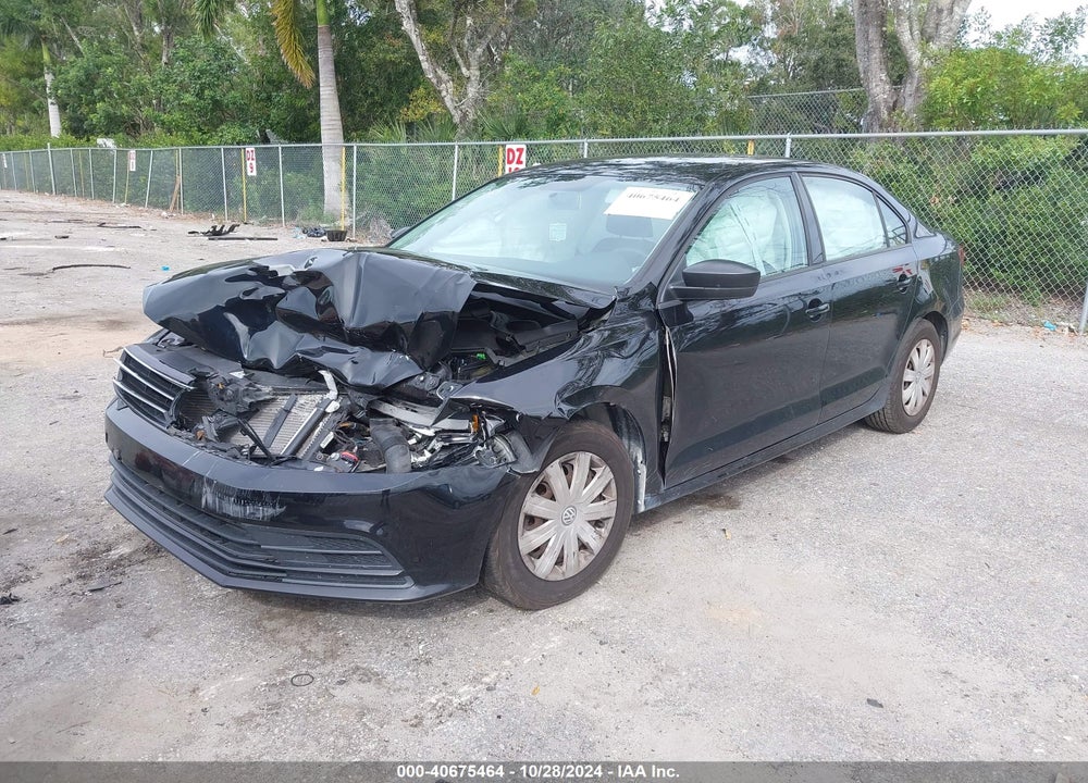 2015 VOLKSWAGEN JETTA 2.0L S VIN: 3VW2K7AJ2FM279912