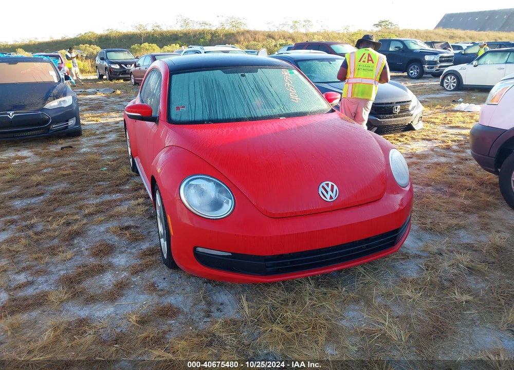 2012 VOLKSWAGEN BEETLE 2.5L VIN: 3VWJP7AT1CM629007