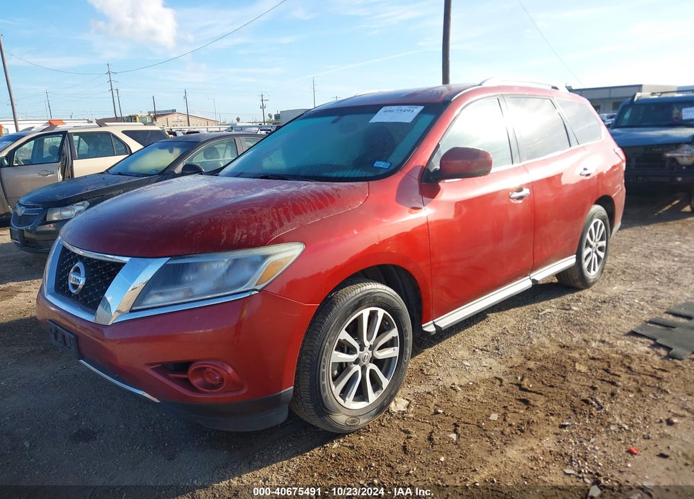 2013 NISSAN PATHFINDER SV VIN: 5N1AR2MN7DC631081