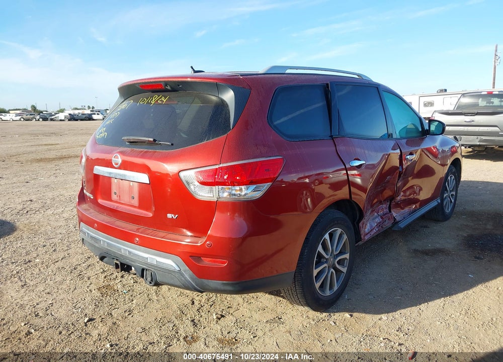 2013 NISSAN PATHFINDER SV VIN: 5N1AR2MN7DC631081