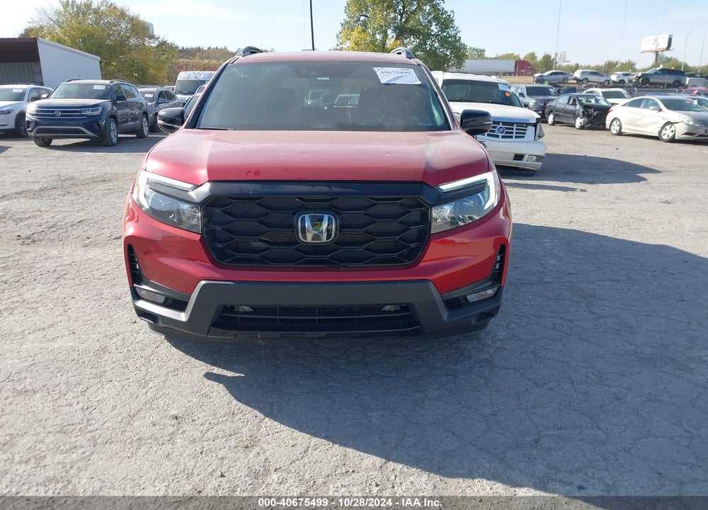 2022 HONDA PASSPORT AWD ELITE VIN: 5FNYF8H07NB029444