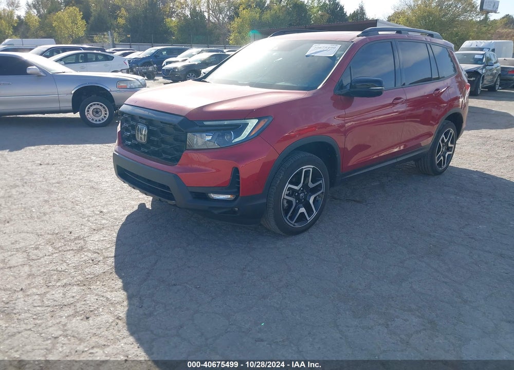 2022 HONDA PASSPORT AWD ELITE VIN: 5FNYF8H07NB029444