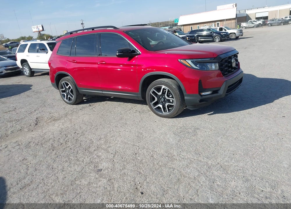 2022 HONDA PASSPORT AWD ELITE VIN: 5FNYF8H07NB029444