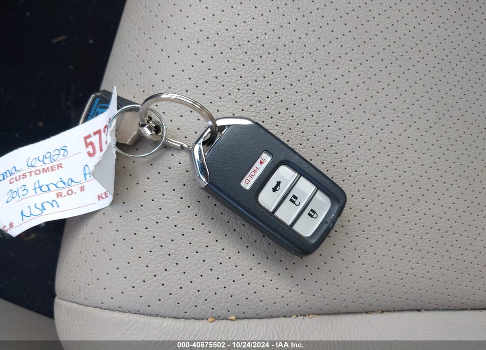 2013 HONDA ACCORD EX-L VIN: 1HGCR2F81DA004393