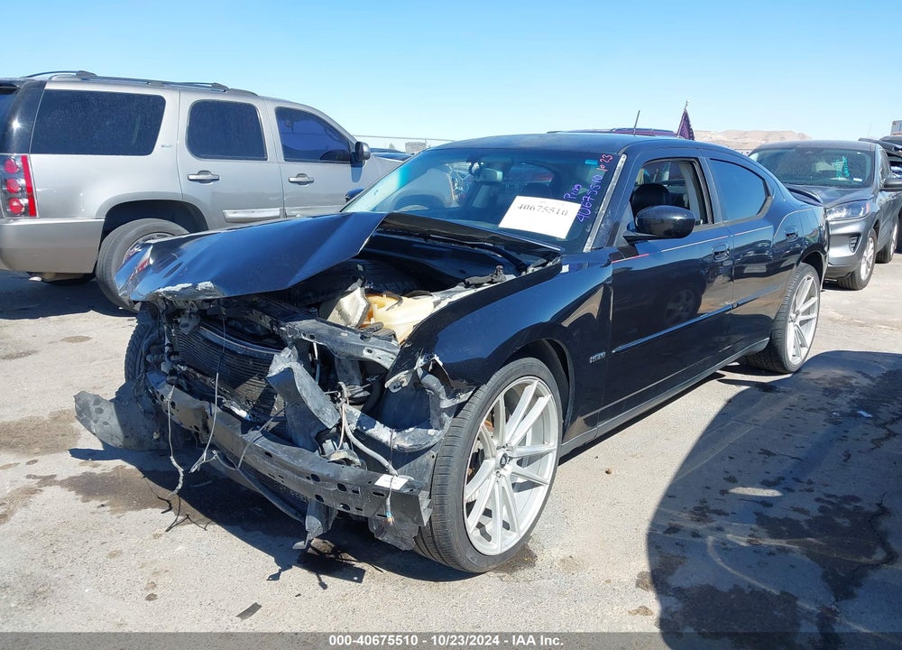 2008 DODGE CHARGER R/T VIN: 2B3LA53H68H120693