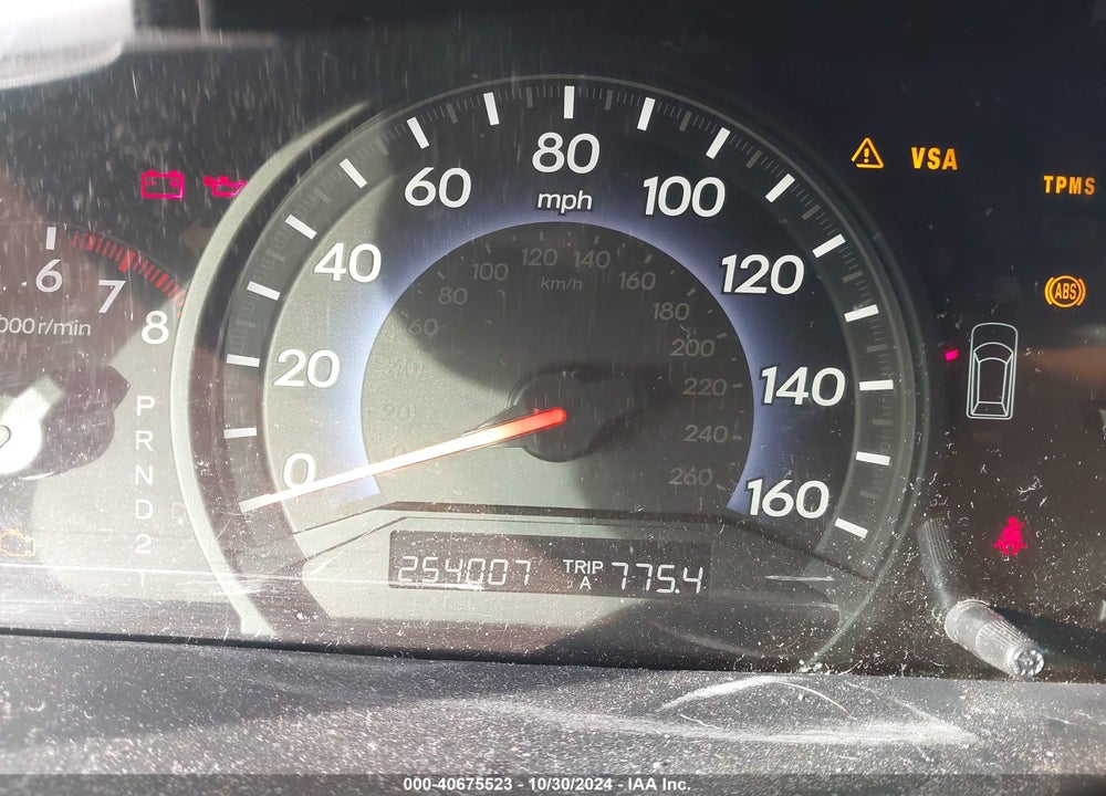 2010 HONDA ODYSSEY EX-L VIN: 5FNRL3H79AB021062