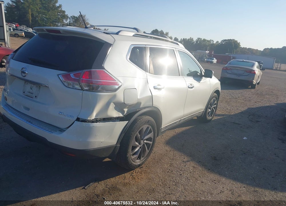 2016 NISSAN ROGUE SL VIN: 5N1AT2MV8GC825768