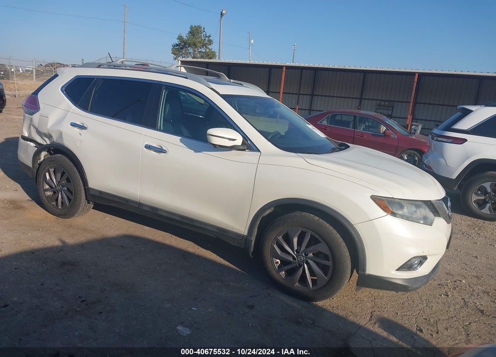 2016 NISSAN ROGUE SL VIN: 5N1AT2MV8GC825768