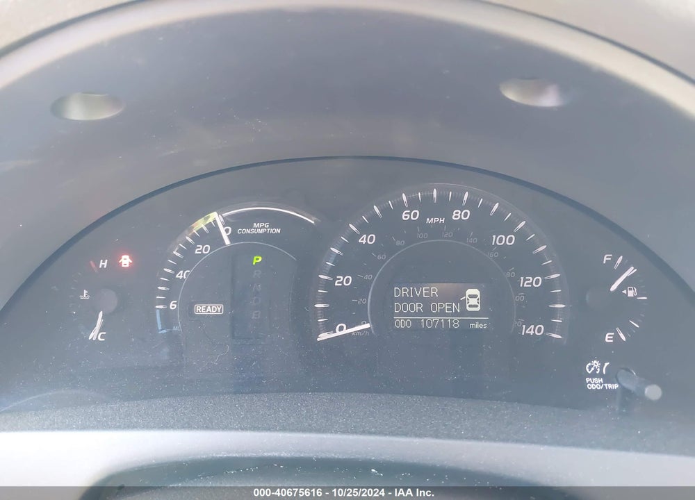 2009 TOYOTA CAMRY HYBRID VIN: 4T1BB46K79U108006