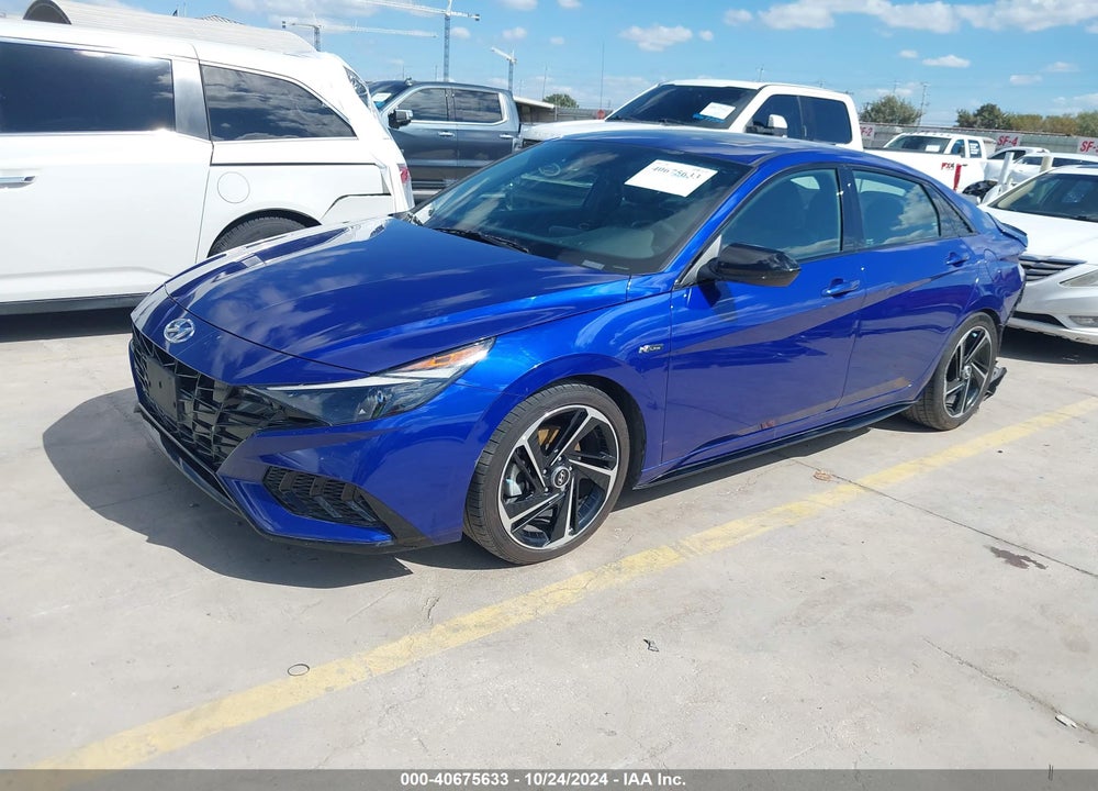 2023 HYUNDAI ELANTRA N LINE VIN: KMHLR4AF2PU540686