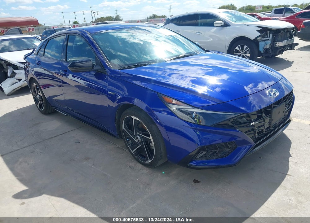2023 HYUNDAI ELANTRA N LINE VIN: KMHLR4AF2PU540686