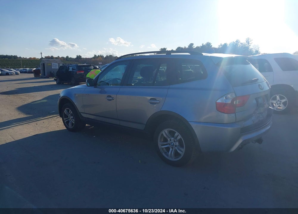 2006 BMW X3 3.0I VIN: WBXPA934X6WG88406