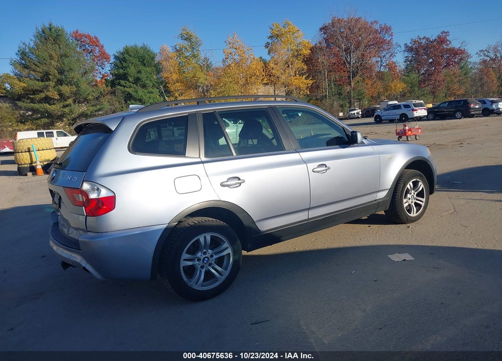2006 BMW X3 3.0I VIN: WBXPA934X6WG88406