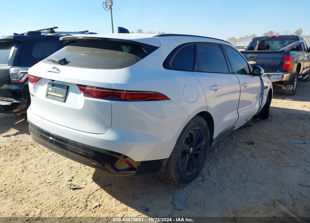2022 JAGUAR F-PACE S P250 AWD AUTOMATIC VIN: SADCJ2EX1NA699897