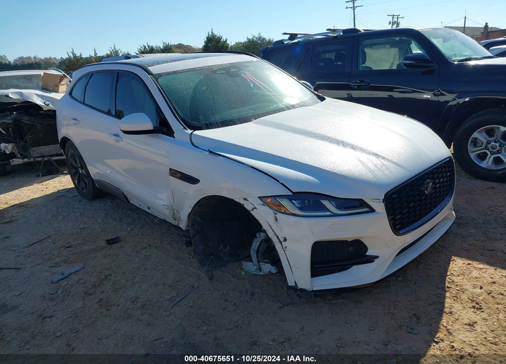 2022 JAGUAR F-PACE S P250 AWD AUTOMATIC VIN: SADCJ2EX1NA699897