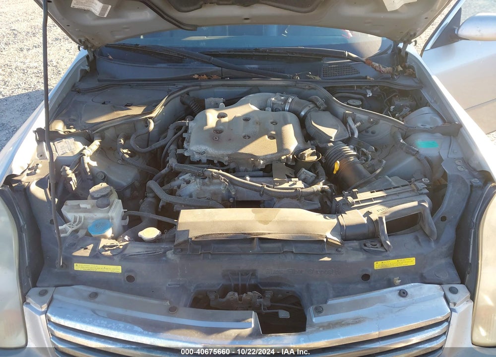2003 INFINITI G35 LUXURY LEATHER VIN: JNKCV51E03M324812