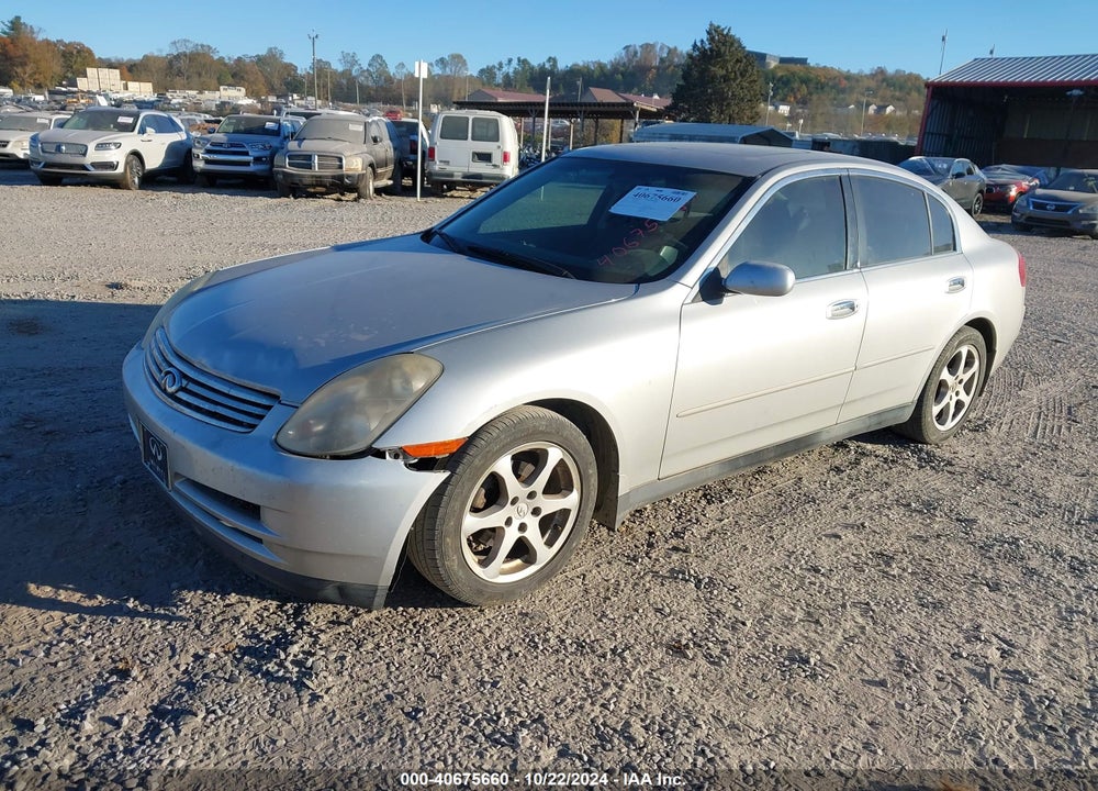 2003 INFINITI G35 LUXURY LEATHER VIN: JNKCV51E03M324812
