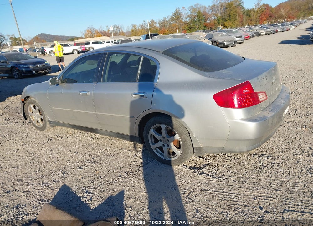 2003 INFINITI G35 LUXURY LEATHER VIN: JNKCV51E03M324812