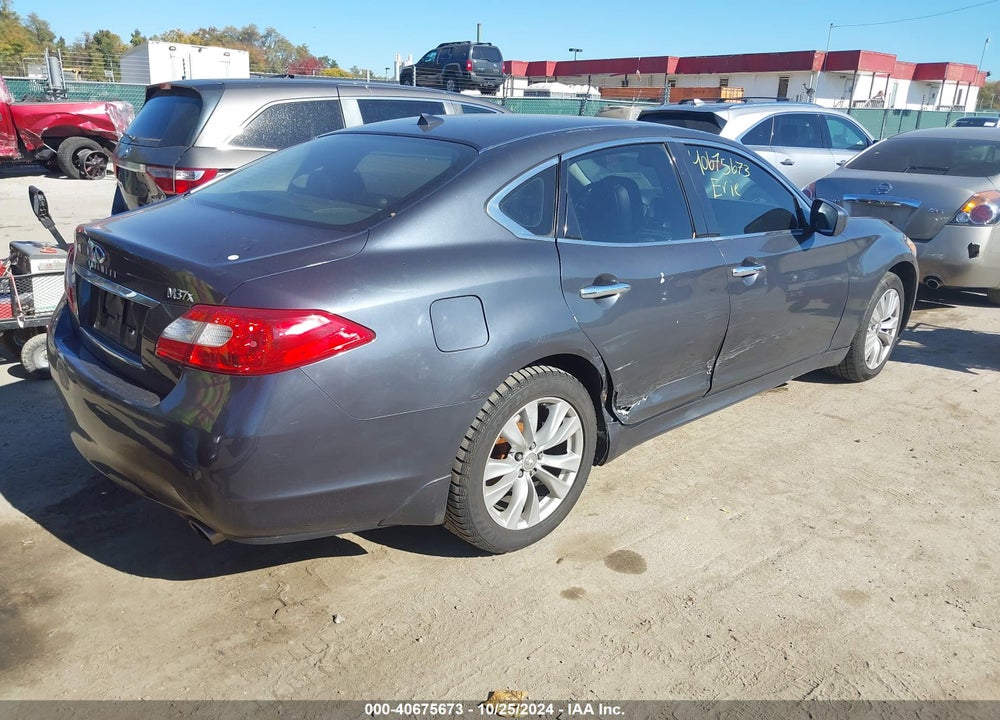 2011 INFINITI M37X VIN: JN1BY1AR8BM372611