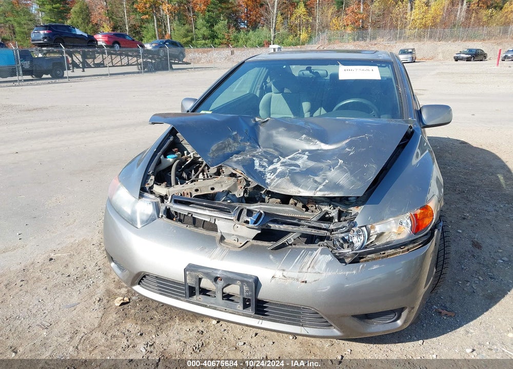 2007 HONDA CIVIC EX VIN: 2HGFG12887H557616