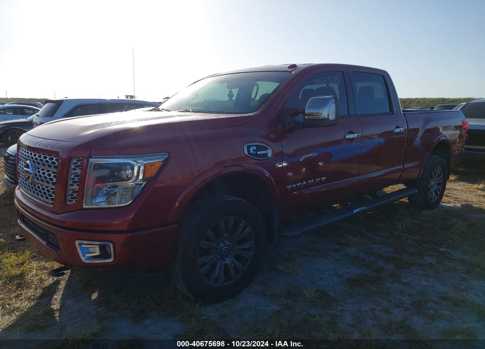 2016 NISSAN TITAN XD PLATINUM RESERVE DIESEL/PRO-4X DIESEL/S DIESEL/SL DIESEL/SV DIESEL VIN: 1N6BA1F49GN513425