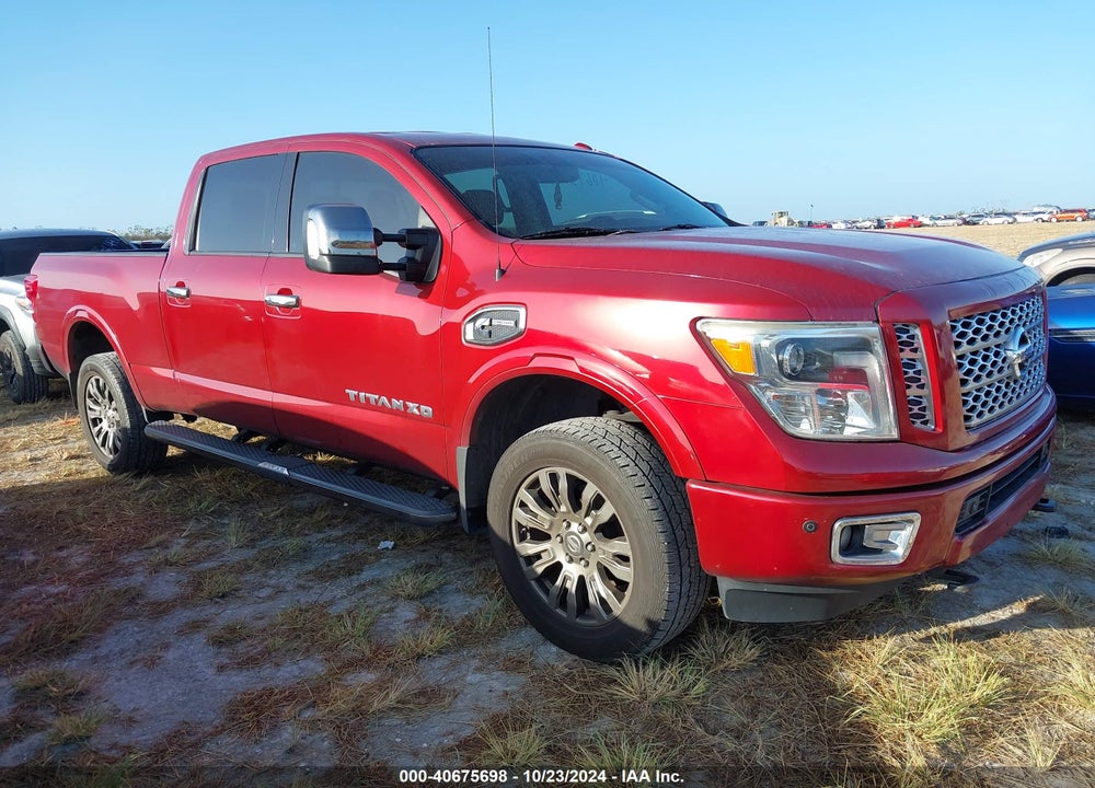 2016 NISSAN TITAN XD PLATINUM RESERVE DIESEL/PRO-4X DIESEL/S DIESEL/SL DIESEL/SV DIESEL VIN: 1N6BA1F49GN513425