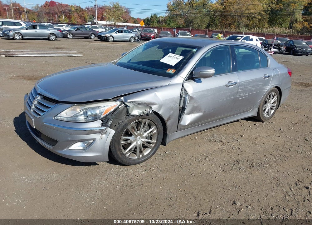 2012 HYUNDAI GENESIS 4.6 VIN: KMHGC4DF0CU211946