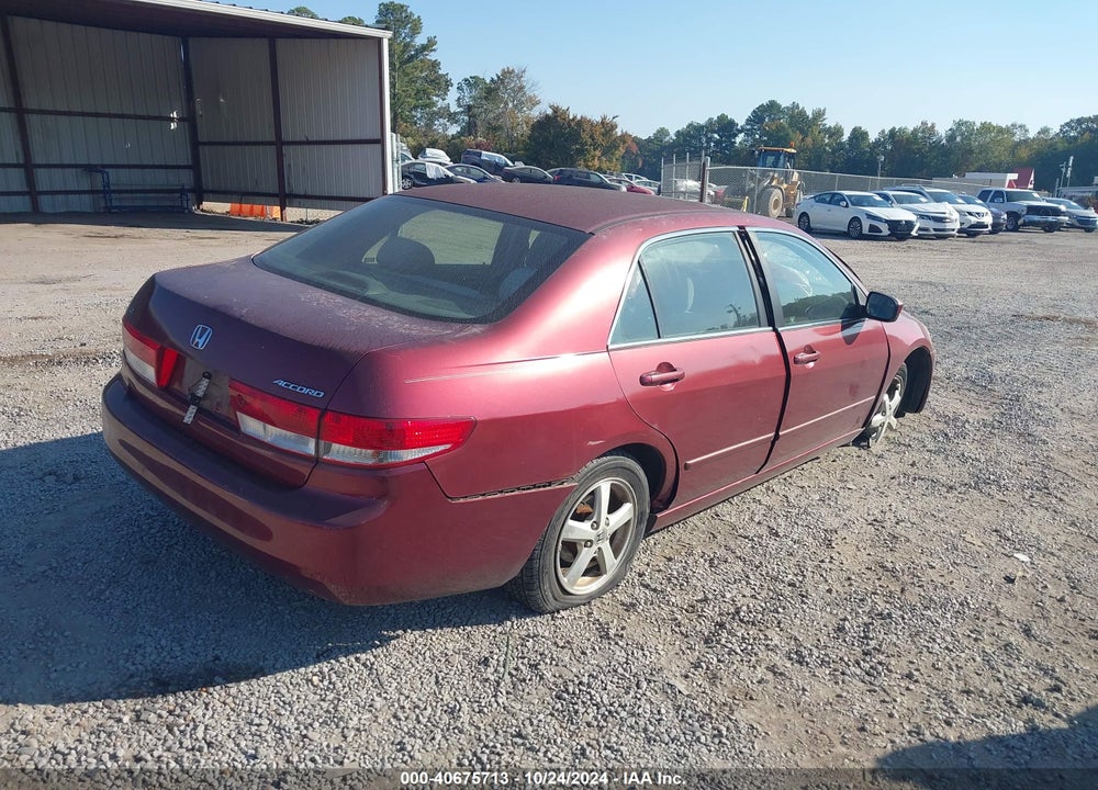 2003 HONDA ACCORD 2.4 EX VIN: JHMCM56643C044708
