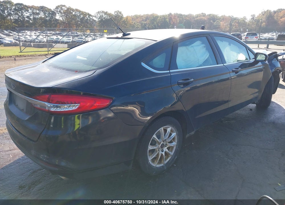 2017 FORD FUSION S VIN: 3FA6P0G79HR332366