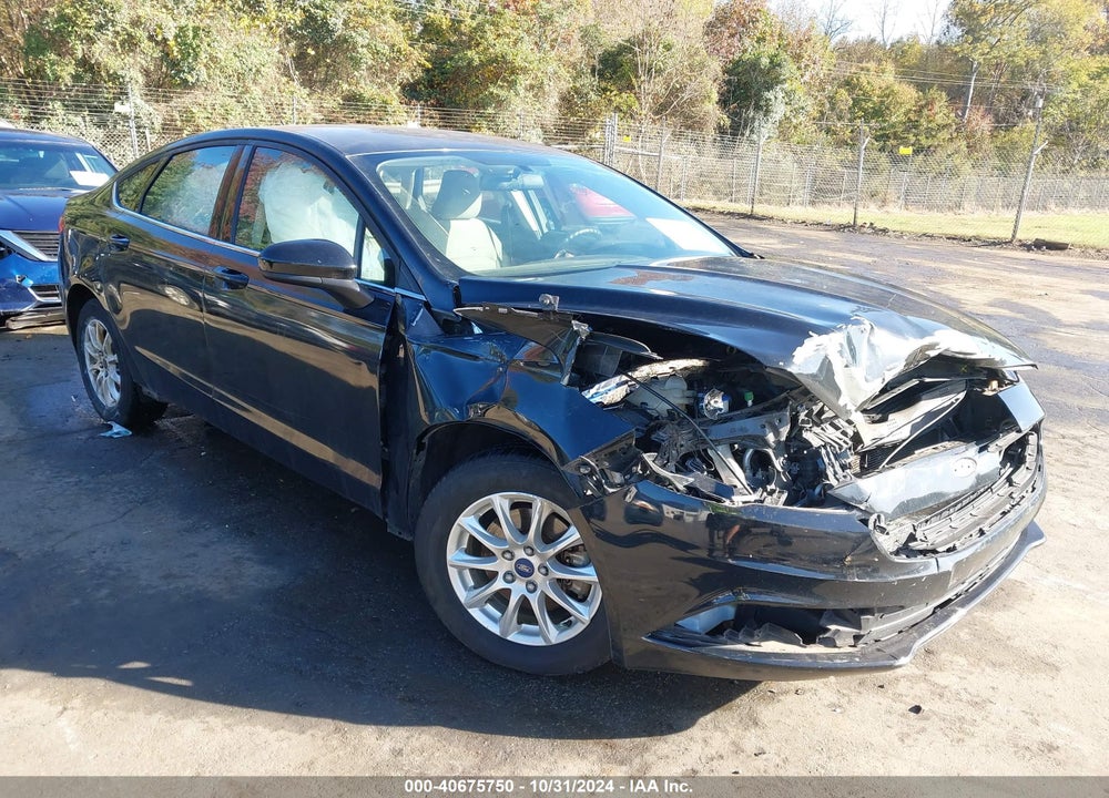2017 FORD FUSION S VIN: 3FA6P0G79HR332366
