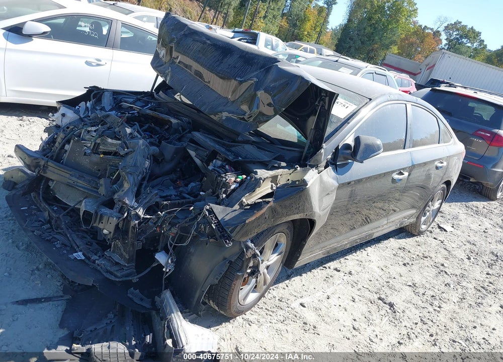 2018 HYUNDAI SONATA SEL VIN: 5NPE34AF2JH643509