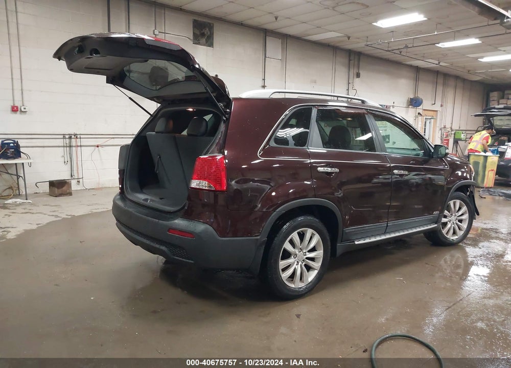 2011 KIA SORENTO EX V6 VIN: 5XYKUDA23BG090584