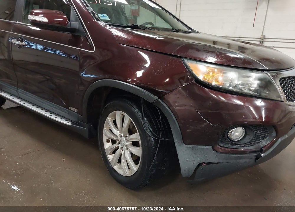 2011 KIA SORENTO EX V6 VIN: 5XYKUDA23BG090584