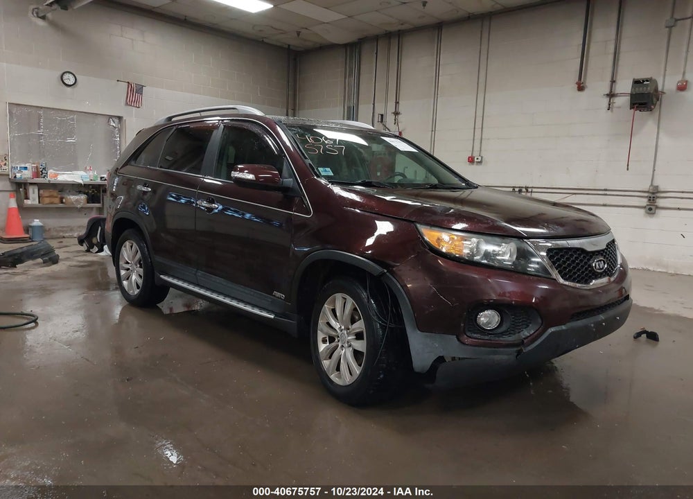 2011 KIA SORENTO EX V6 VIN: 5XYKUDA23BG090584