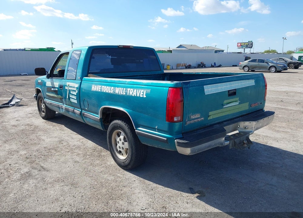 1994 GMC SIERRA C1500 VIN: 2GTEC19H1R1500424