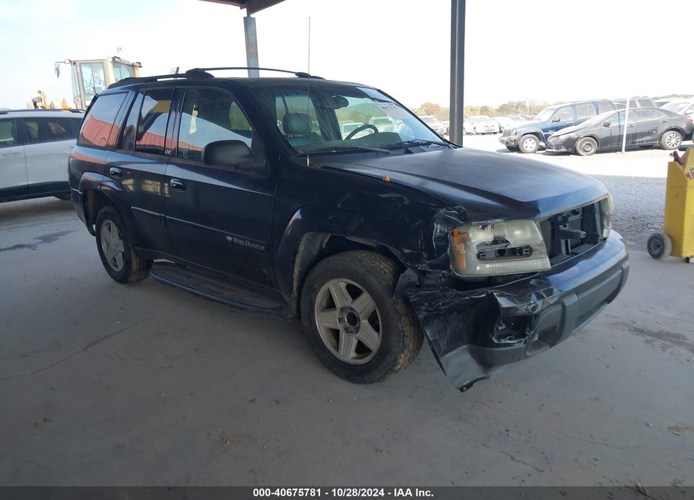 2002 CHEVROLET TRAILBLAZER LTZ VIN: 1GNDS13S422424441
