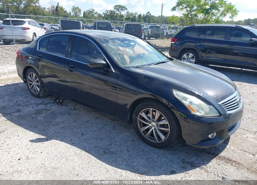 2012 INFINITI G37 JOURNEY VIN: JN1CV6AP6CM935598