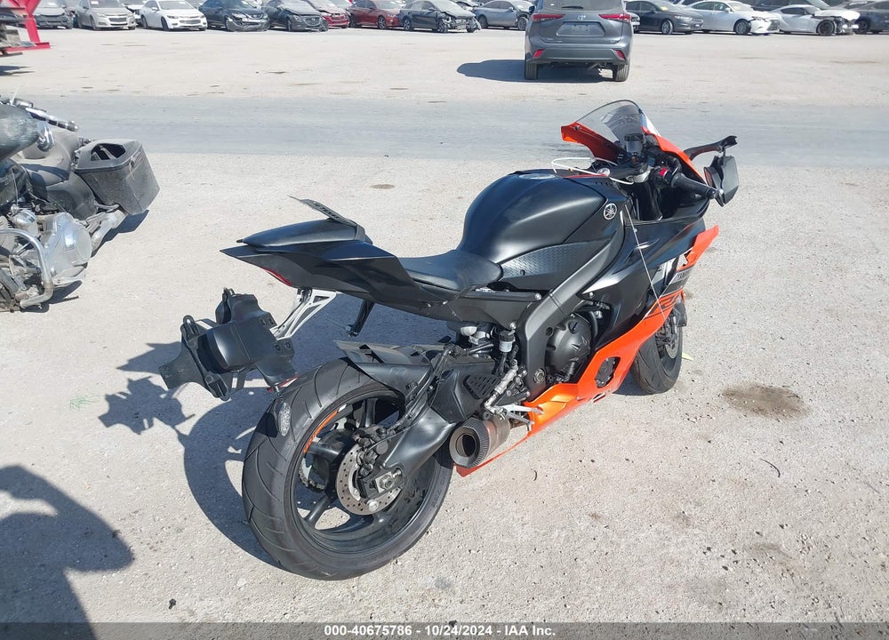2020 YAMAHA YZFR6 VIN: JYARJ28E9LA006065
