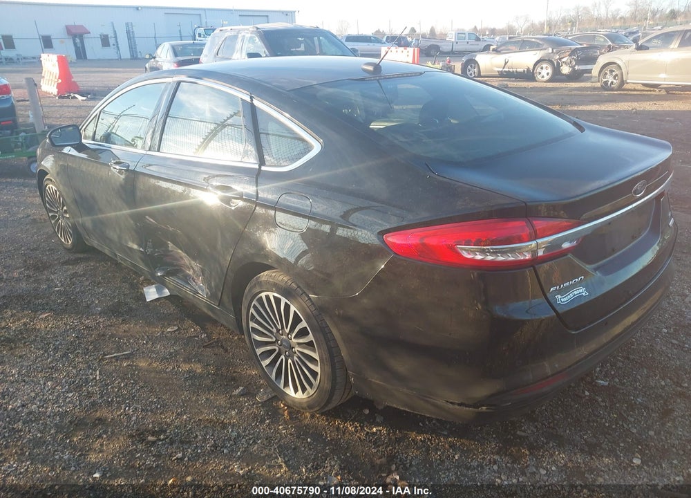 2018 FORD FUSION VIN: 3FA6P0HD3JR184595