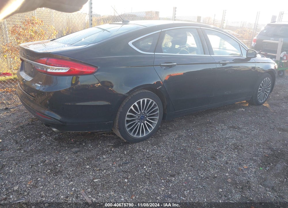 2018 FORD FUSION VIN: 3FA6P0HD3JR184595