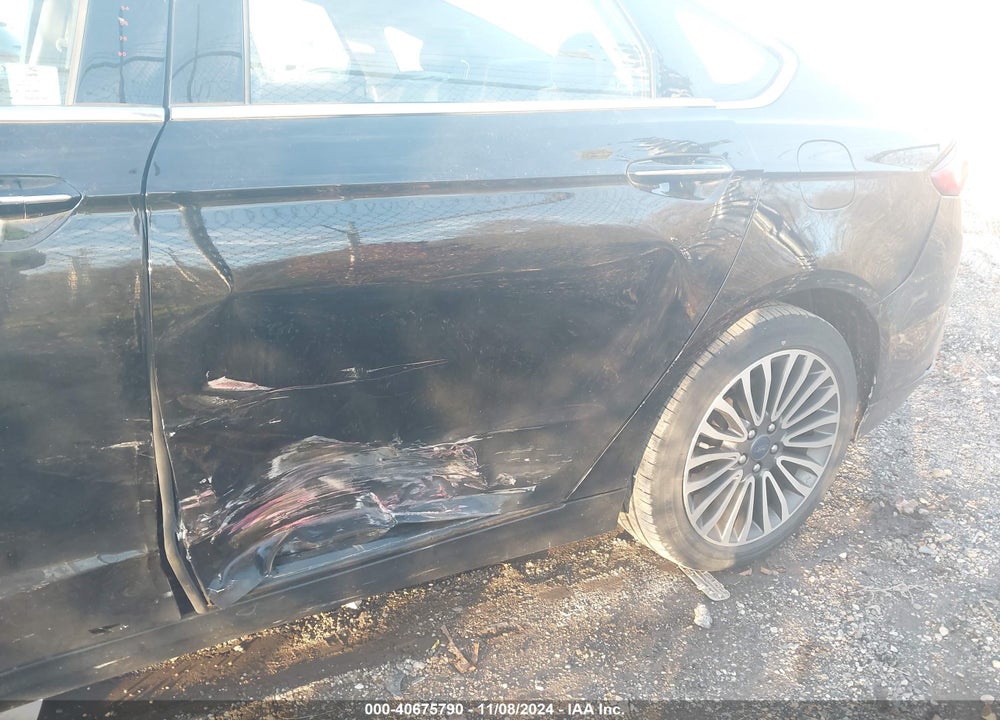2018 FORD FUSION VIN: 3FA6P0HD3JR184595
