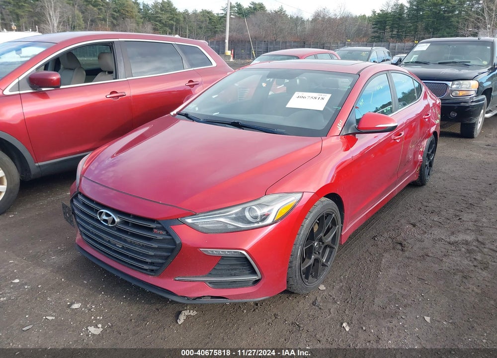 2017 HYUNDAI ELANTRA SPORT VIN: KMHD04LB3HU358361