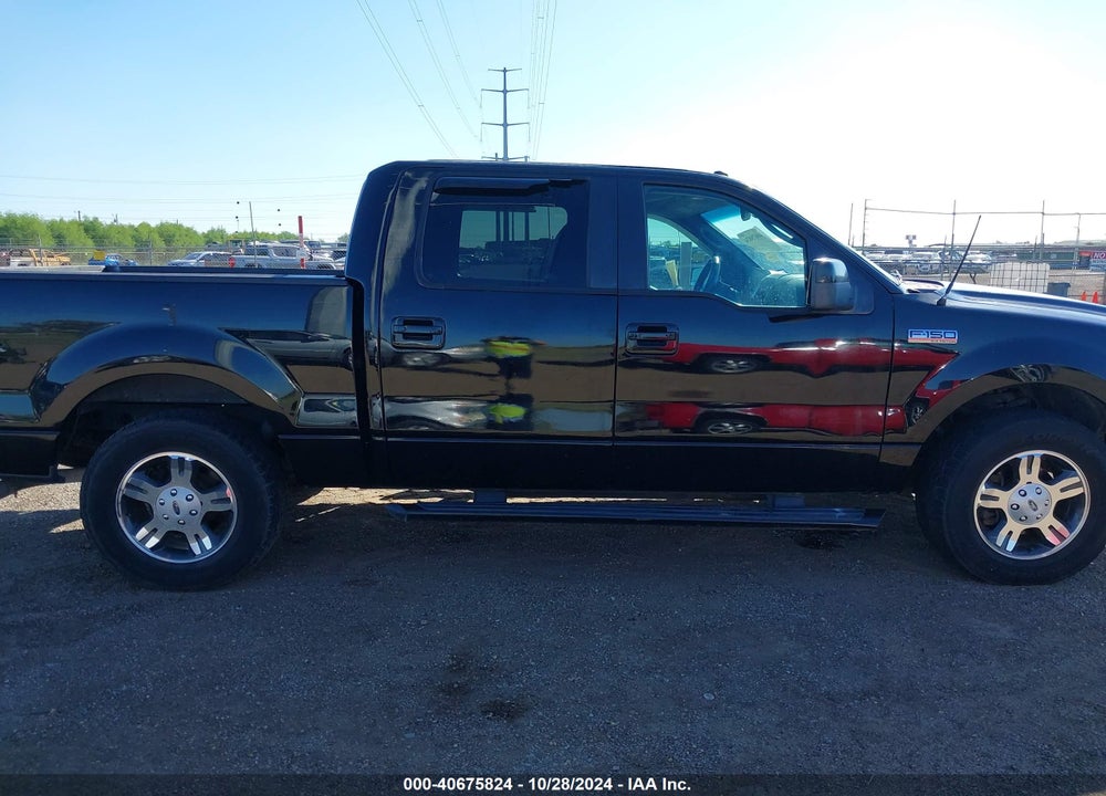 2008 FORD F-150 60TH ANNIVERSARY/FX2/KING RANCH/LARIAT/XLT VIN: 1FTPW12V18KC77770